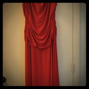 NW Woman red dress plus size